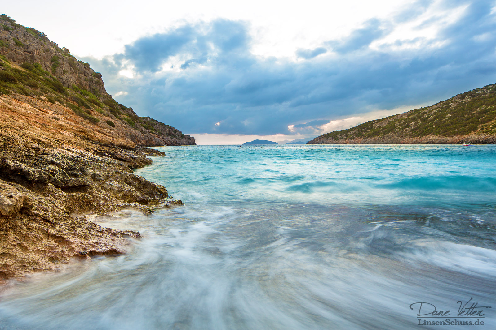 Daios Cove   On the beach